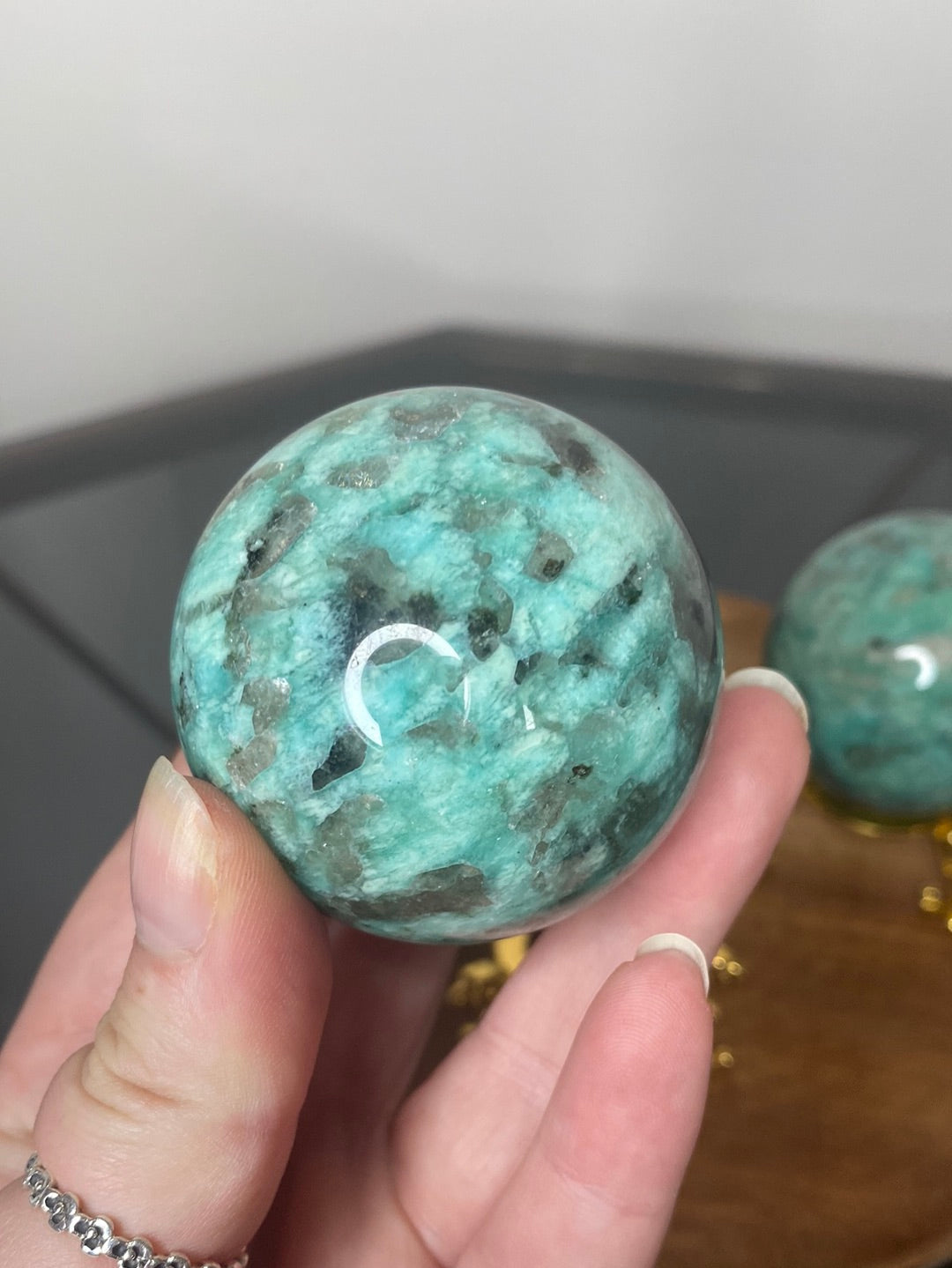 AMAZONITE SPHERES