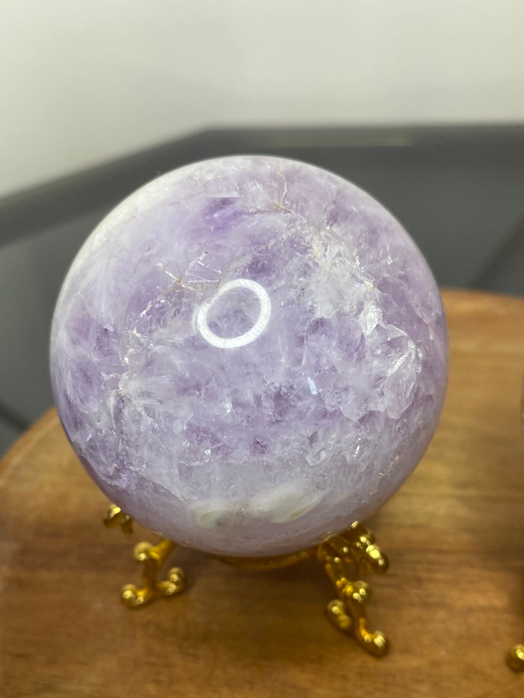 PINK AMETHYST SPHERE