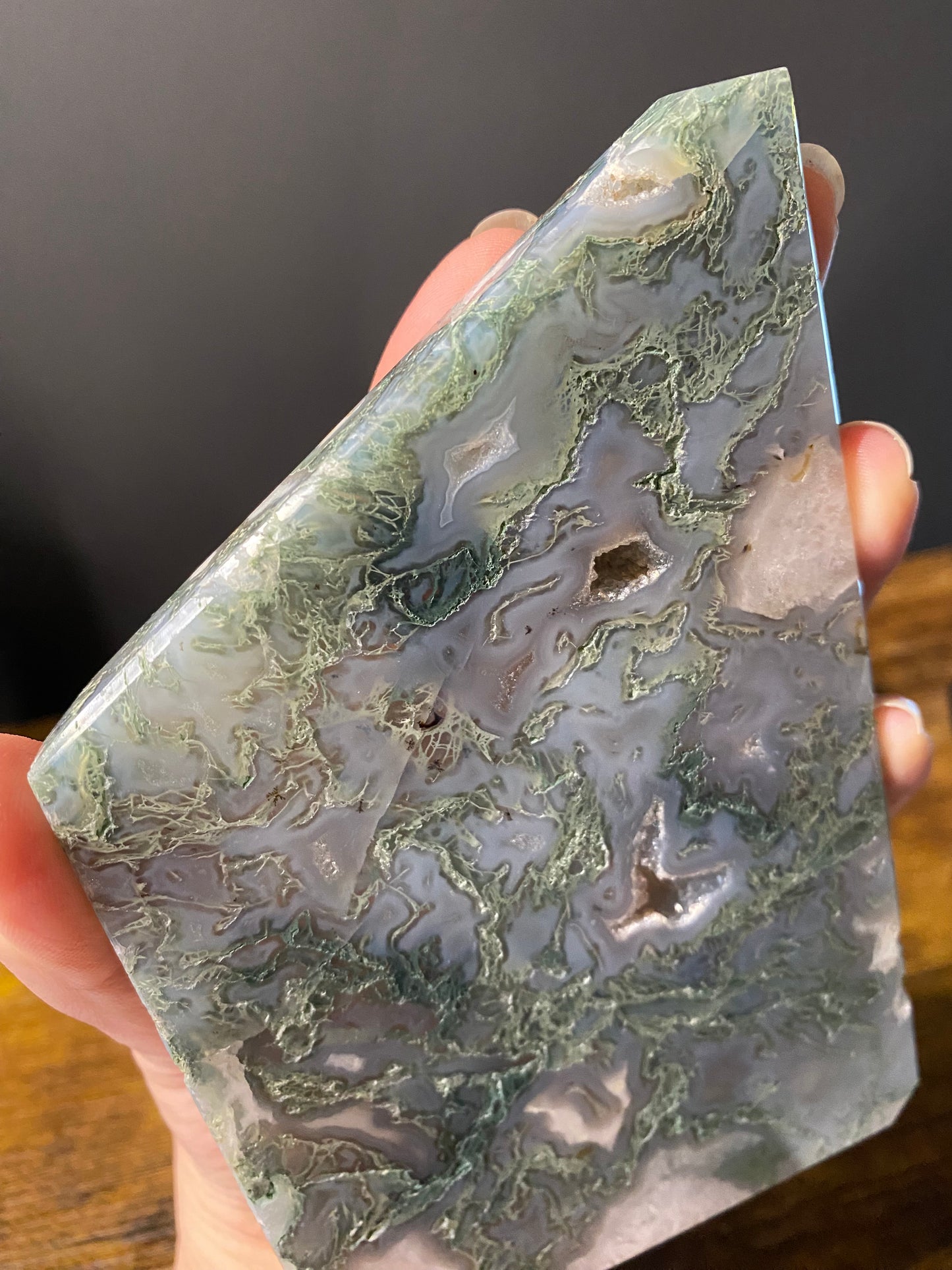 MOSS AGATE SLAB