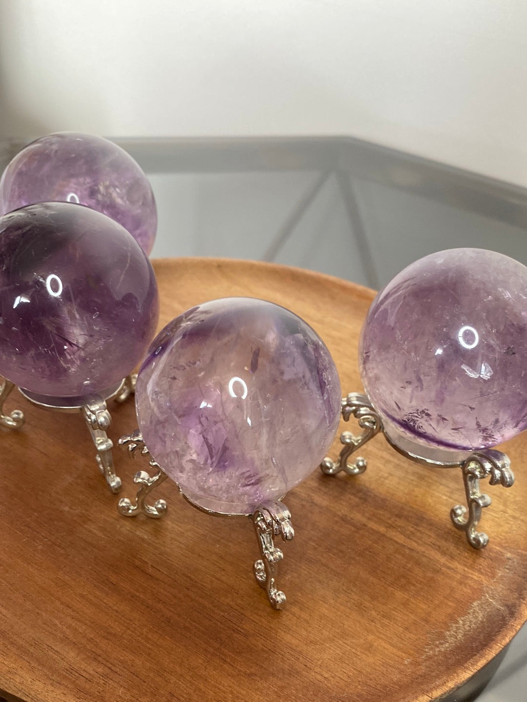 PHANTOM AMETHYST SPHERES A - D