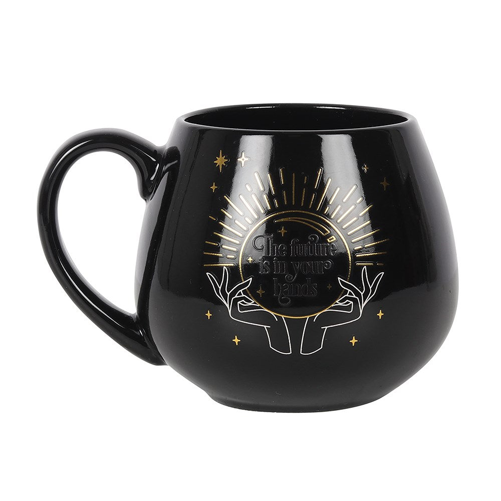 BLACK FORTUNE TELLER COLOUR CHANGING MUG