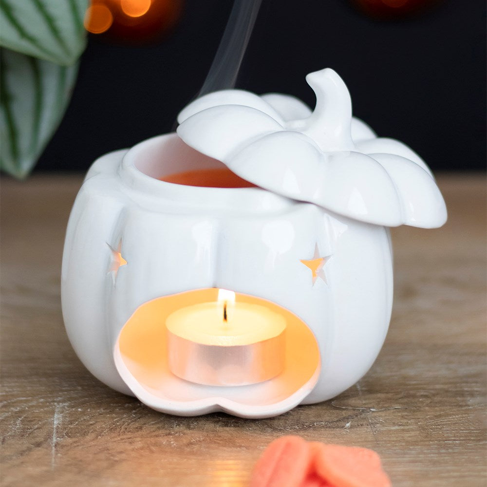 WHITE PUMPKIN OIL / WAX MELT BURNER