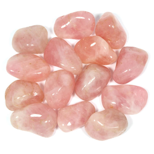 ROSE QUARTZ POLISHED HEALING CRYSTAL TUMBLESTONE